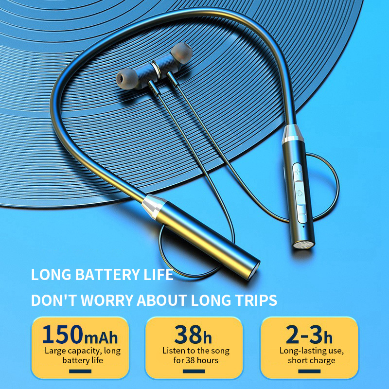 Drahtlose Bluetooth-Kopfhörer  – Magnetic Neckband Sports Earphones Bewertung und Preis